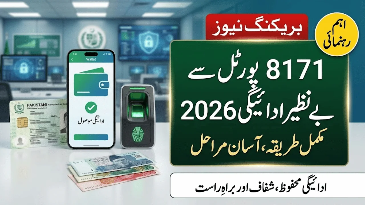 How to Receive Benazir Payment via 8171 Portal in 2026